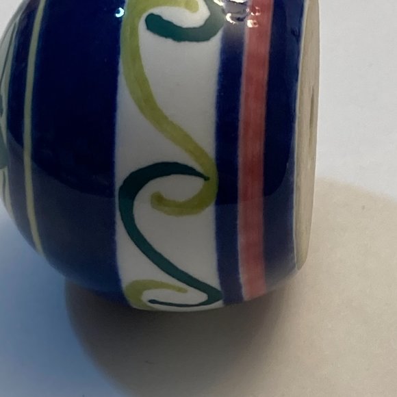 Ceramic Drawer Pull Knobs Cabinet Pulls Flower Floral Set of 11 Blue Green Pink - Picture 9 of 13